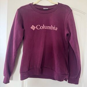 Columbia Women's Crewneck Sweatshirt - Plum